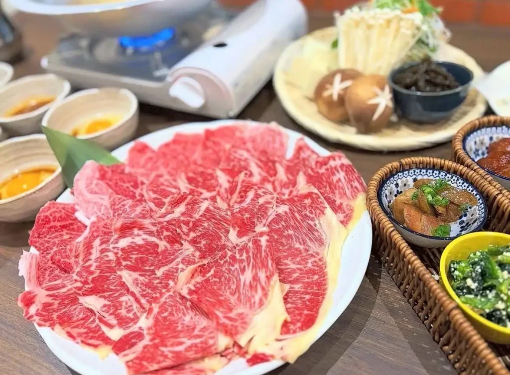 特選和牛の豪華しゃぶしゃぶセット